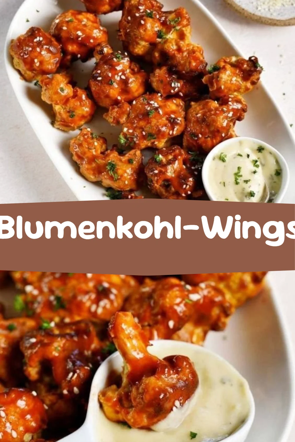 Blumenkohl-Wings