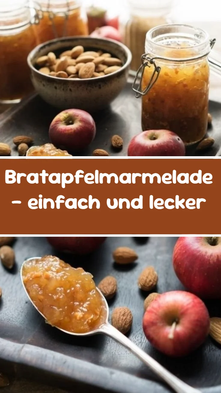 Bratapfelmarmelade - einfach und lecker