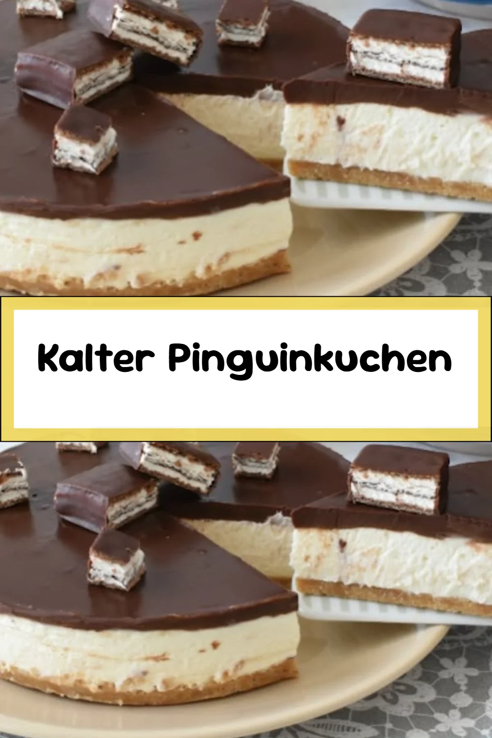 Kalter Pinguinkuchen