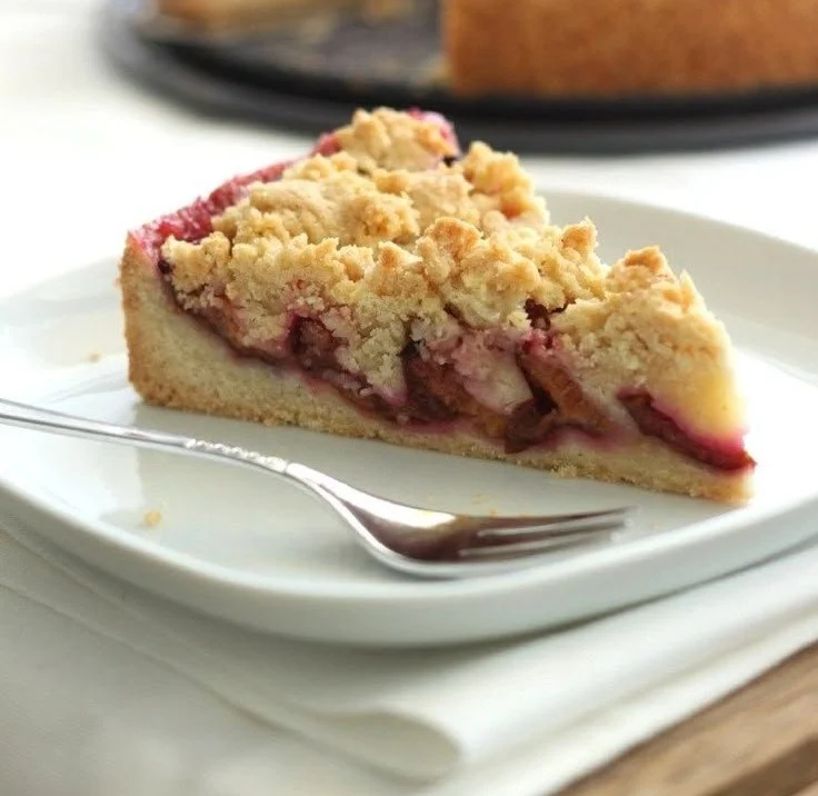 Pflaumenkuchen mit Streuseln